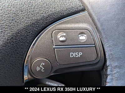 2024 Lexus RX 350h Luxury