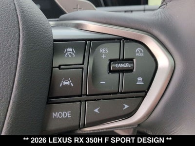 2026 Lexus RX 350h