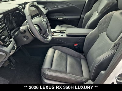 2026 Lexus RX 350h Luxury