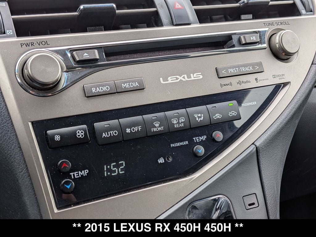 2015 Lexus RX 450h