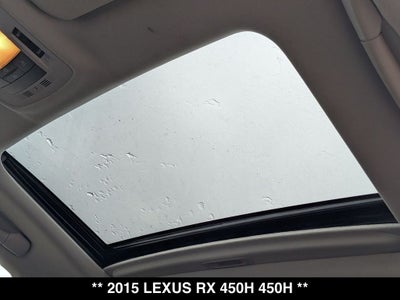 2015 Lexus RX 450h