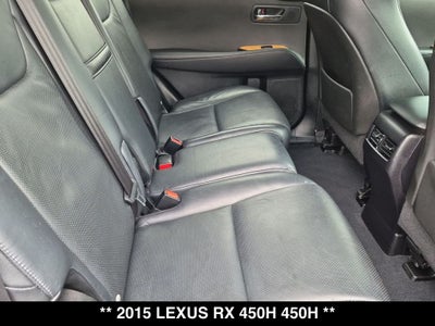 2015 Lexus RX 450h