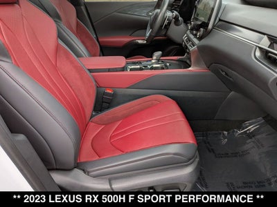 2023 Lexus RX 500h F SPORT Performance