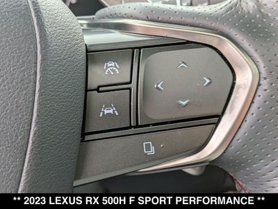 2023 Lexus RX 500h F SPORT Performance
