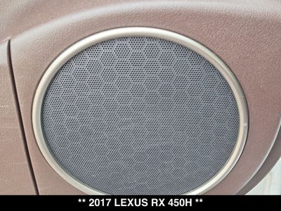 2017 Lexus RX 450h