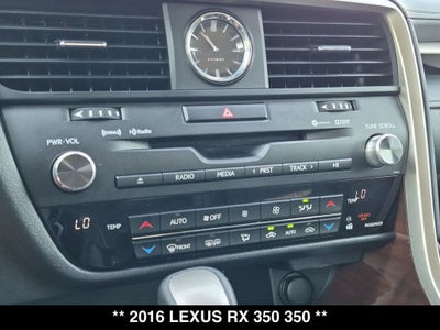 2016 Lexus RX 350