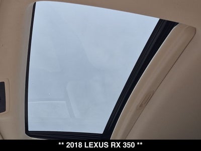 2018 Lexus RX 350