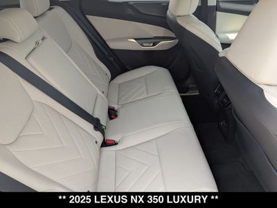 2025 Lexus NX 350 Luxury