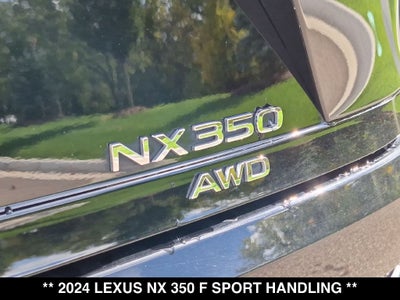 2024 Lexus NX 350 F SPORT Handling