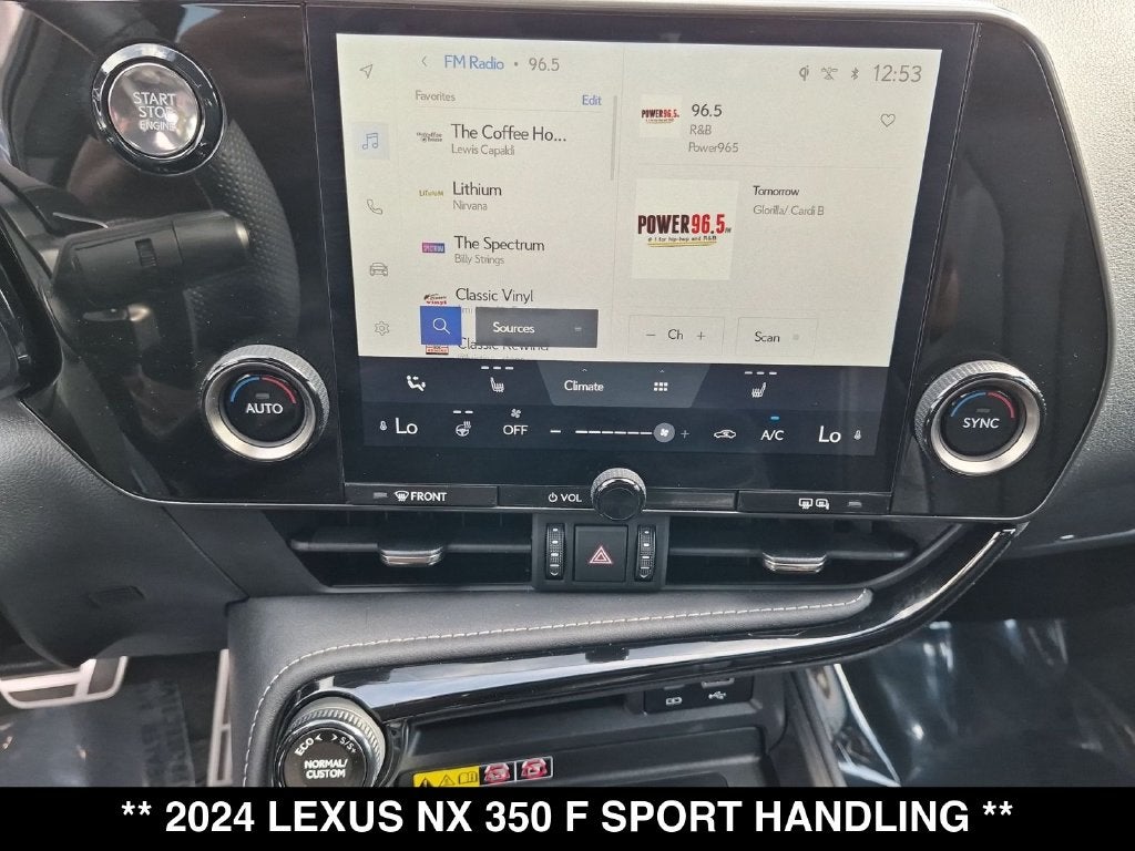 2024 Lexus NX 350 F SPORT Handling