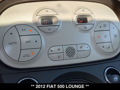 2012 FIAT 500 Gucci