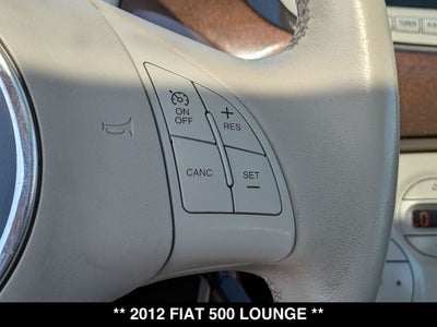 2012 FIAT 500 Gucci