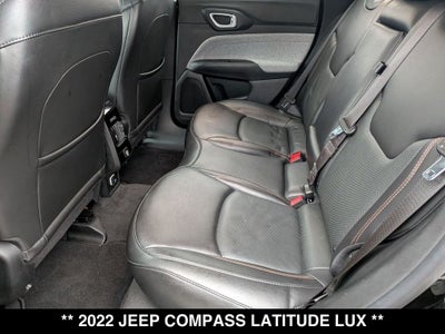 2022 Jeep Compass Latitude Lux