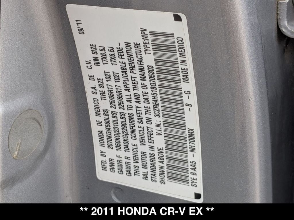 2011 Honda CR-V EX