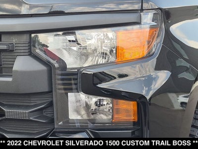 2022 Chevrolet Silverado 1500 Custom Trail Boss