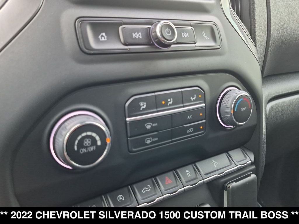 2022 Chevrolet Silverado 1500 Custom Trail Boss