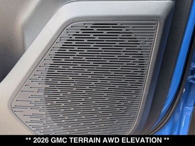 2026 GMC Terrain Elevation