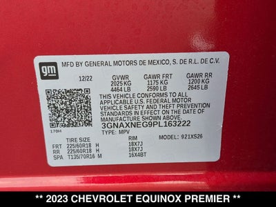 2023 Chevrolet Equinox Premier