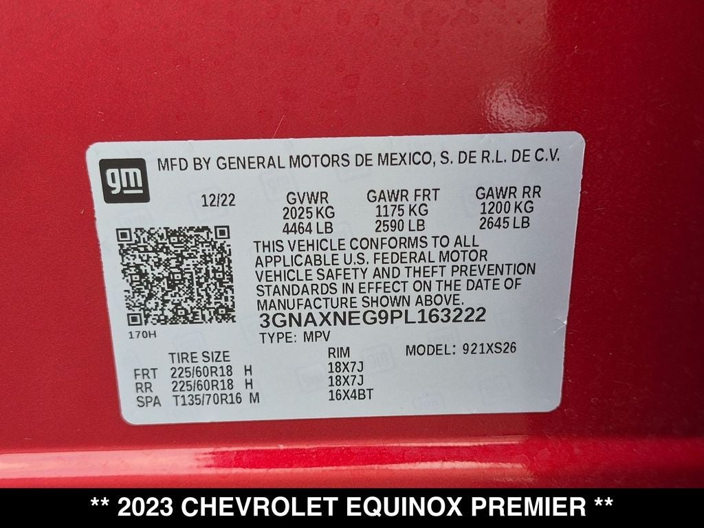 2023 Chevrolet Equinox Premier