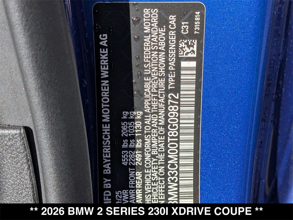 2026 BMW 230i 230i xDrive