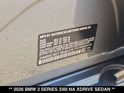 2026 BMW 330i 330i xDrive