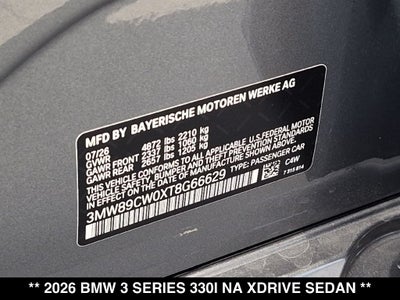 2026 BMW 330i 330i xDrive
