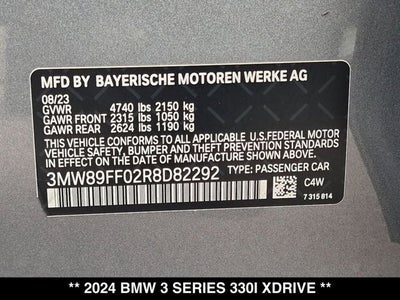 2024 BMW 330i xDrive 330i xDrive