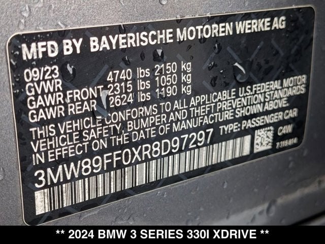 2024 BMW 330i xDrive 330i xDrive