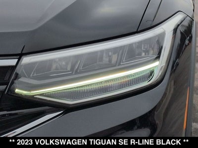 2023 Volkswagen Tiguan 2.0T SE R-Line Black