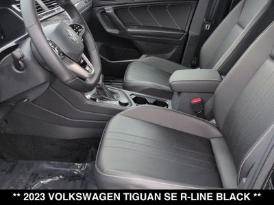 2023 Volkswagen Tiguan 2.0T SE R-Line Black
