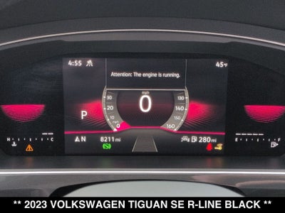 2023 Volkswagen Tiguan 2.0T SE R-Line Black