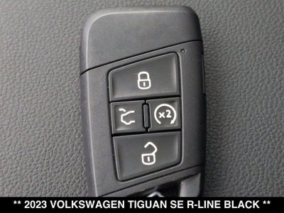 2023 Volkswagen Tiguan 2.0T SE R-Line Black