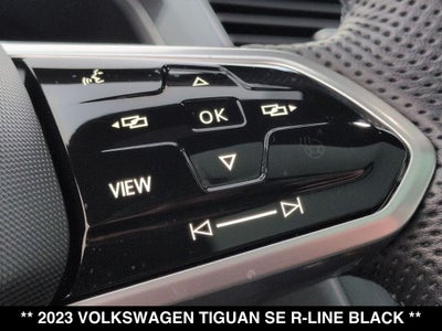 2023 Volkswagen Tiguan 2.0T SE R-Line Black