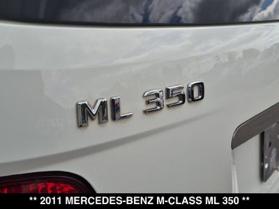 2011 Mercedes-Benz M-Class ML 350 4MATIC®