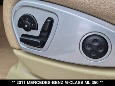 2011 Mercedes-Benz M-Class ML 350 4MATIC®