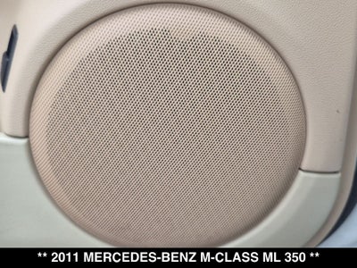 2011 Mercedes-Benz M-Class ML 350 4MATIC®