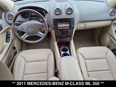 2011 Mercedes-Benz M-Class ML 350 4MATIC®