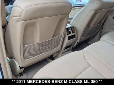 2011 Mercedes-Benz M-Class ML 350 4MATIC®