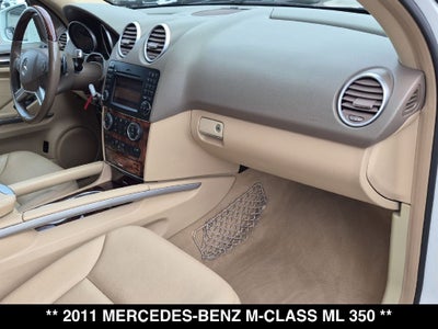 2011 Mercedes-Benz M-Class ML 350 4MATIC®