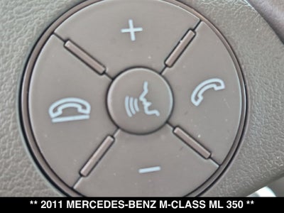 2011 Mercedes-Benz M-Class ML 350 4MATIC®