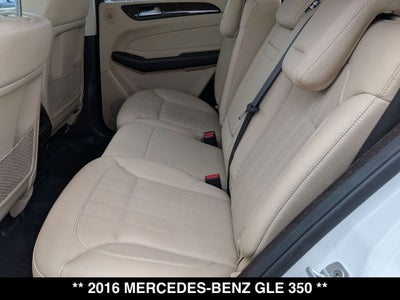 2016 Mercedes-Benz GLE GLE 350 4MATIC®
