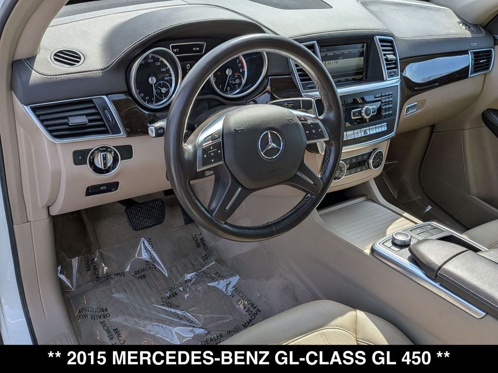 2015 Mercedes-Benz GL-Class GL 450 4MATIC®