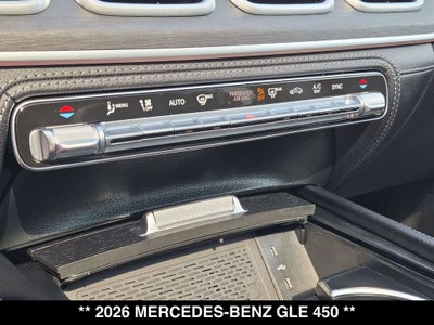 2026 Mercedes-Benz GLE GLE 450 4MATIC®