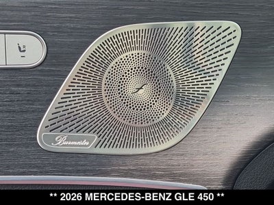 2026 Mercedes-Benz GLE GLE 450 4MATIC®