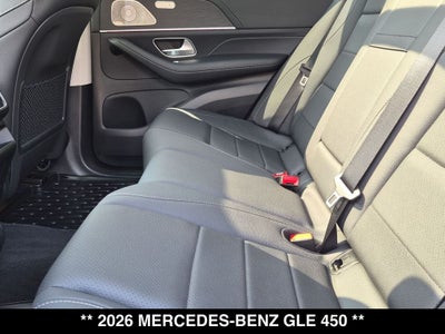 2026 Mercedes-Benz GLE GLE 450 4MATIC®