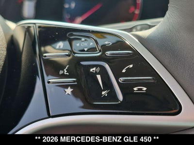 2026 Mercedes-Benz GLE GLE 450 4MATIC®