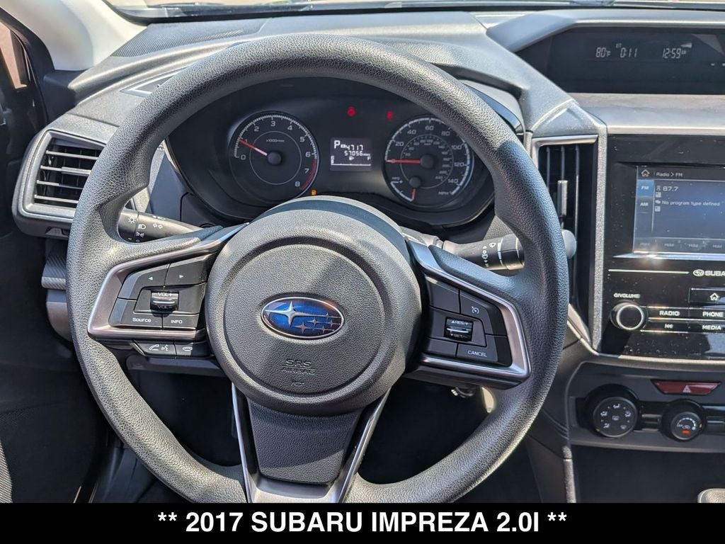 2017 Subaru Impreza 2.0i