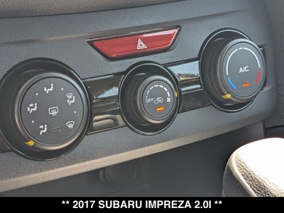 2017 Subaru Impreza 2.0i