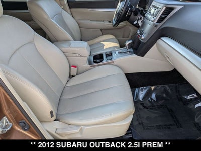 2012 Subaru Outback 2.5i Premium