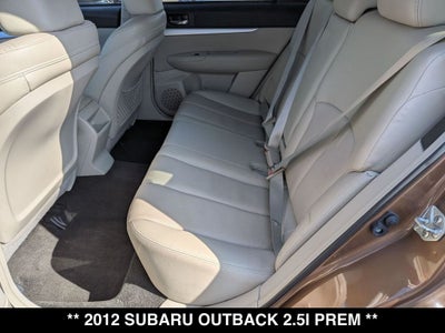 2012 Subaru Outback 2.5i Premium